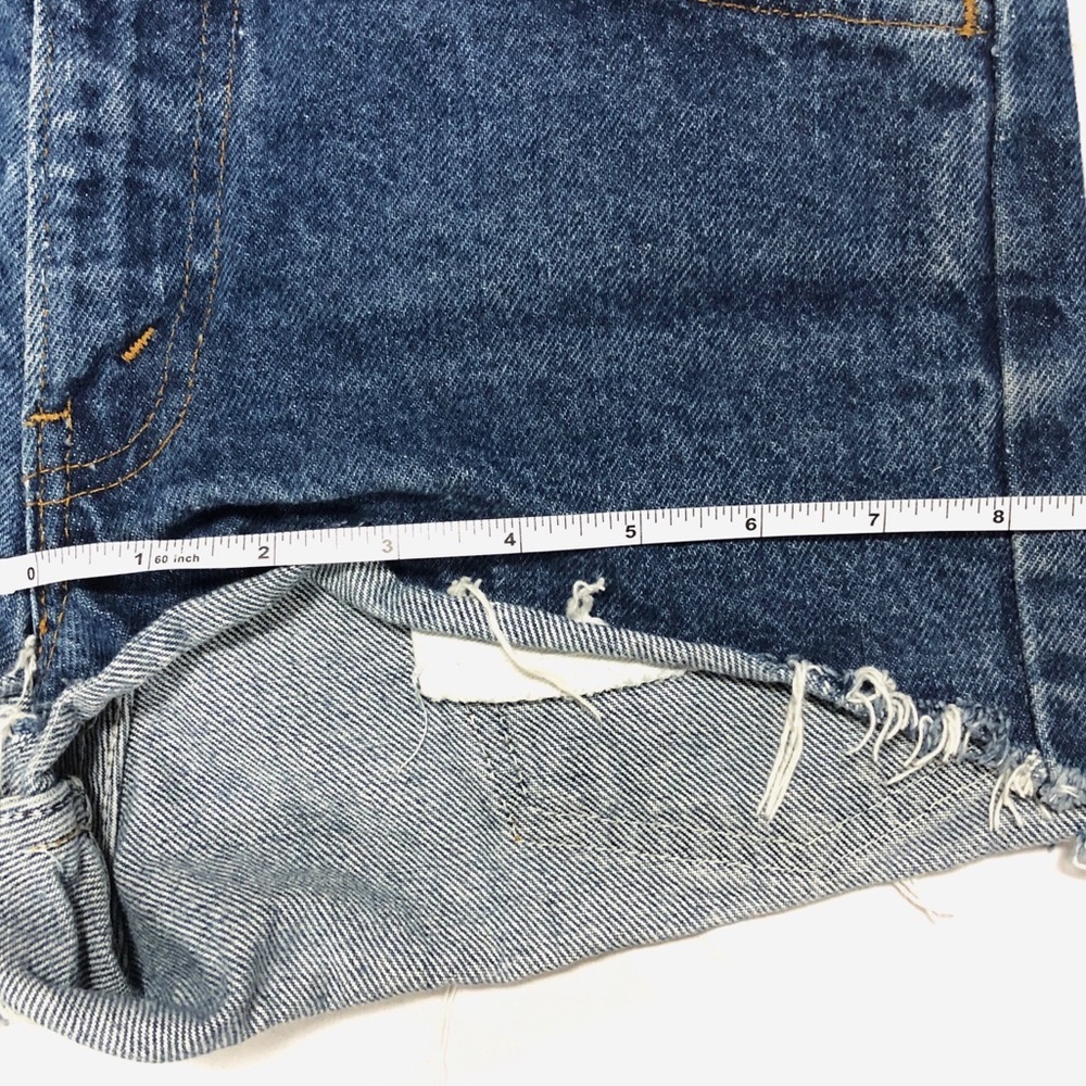 🚫SOLD•E✝️SY🚫 Levi’s Vintage Orange Tab Shorts - Picture 6 of 8